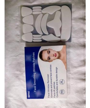 Face Wrinkle Patches - 160 Anti-Wrinkle Patches for Eyes Mouth & Forehead | Overnight Smooth Skin Solution - Buy Online on SooperMarket.com