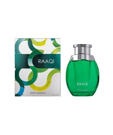 Swiss Arabian Raaqi - Luxury Products From Dubai - Long Lasting Addictive Personal EDP Spray Fragrance - Seductive Signature Aroma - 3.4 Oz - Buy Online on SooperMarket.com