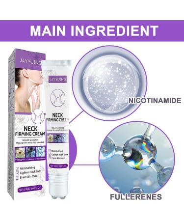 Neck Firming Cream Neck Cream With Roller Neck Firming And Tightening Relieve Edema In The Neck Anti Wrinkle Cream For Firm And Lift Sagging Skin Skin Care Neck Tightening Cream - Buy Online on SooperMarket.com