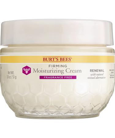 Burt's Bees Retinol Alternative Face Cream - Firming, Moisturizing & Fragrance-Free - 1.8 Oz All-Natural Skincare - Buy Online on SooperMarket.com