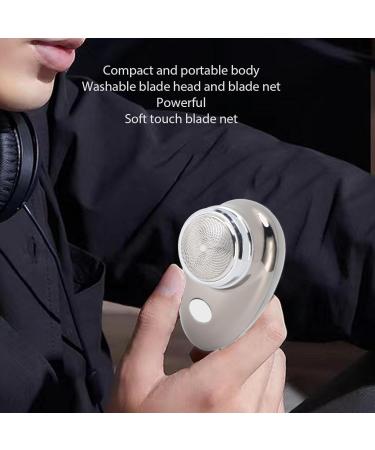 DAUZ Beard Trimmer - Stylish & Efficient Portable Men's Clipper for Travel & Salon | Electroplating Gray - Buy Online on SooperMarket.com