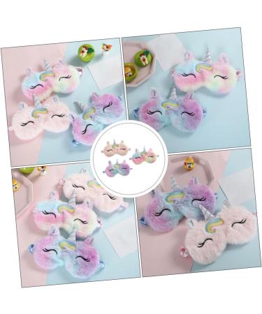 3pcs Unicorn Eye Patch Set - Travel and Sleeping Eye Mask, Animal Eye Shades and Blindfold for Chrismas Gifts - Buy Online on SooperMarket.com
