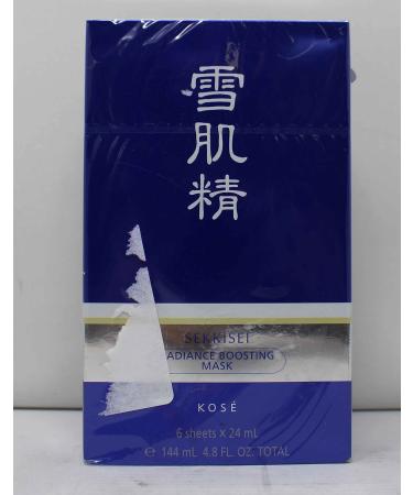 Sekkisei Essence Mask 6 Sheets 4.8 fl oz (144 ml)