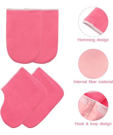 Minkissy Paraffin Wax Work Gloves and Booties Set Beauty Care Supplies for Heat Therapy Spa - Buy Online on SooperMarket.com