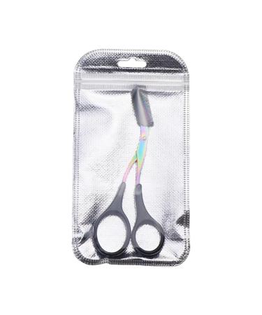 Predolo 2x Eyebrow Scissors & Comb Set | Precision Eyebrow Shaping & Cutting Shears | Personal Accessories for Perfect Cosmetics - Buy Online on SooperMarket.com