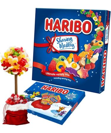 Kids Sweets Gift - Sweets Hamper Box | Christmas Sweet Hamper for kids adults | Gummy Sweets - 2 pack Gluten free sweets selection of fruits Starmix Supermix Jelly Babies 650g (Sweets Gift) - Buy Online on SooperMarket.com