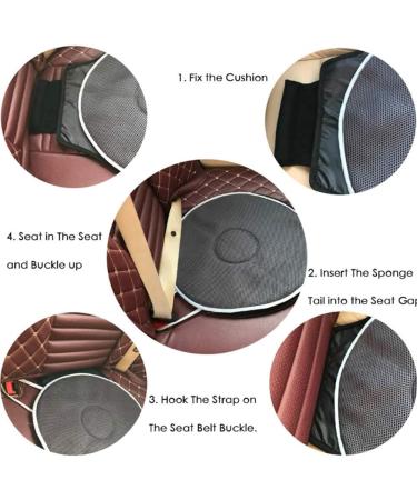 Car Swivel Cushion Removable Rotating Car Seat Cushion 360 Rotation Portable Memory Foam Seat Cushion for Pregnant Woman Elderly Black - Buy Online on SooperMarket.com