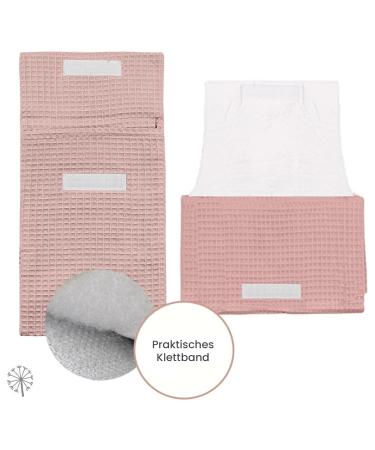 Mimuselina 2 Pack: Portable Baby Diaper Pad & Water-Repellent Diaper Bag - Foldable Dirt-Repellent Design in Waffle Pink for On-the-Go Parents - Buy Online on SooperMarket.com