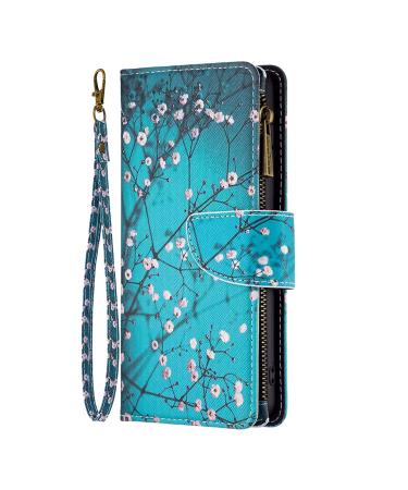 VQWQ mobile phone case for redmi grade 12 per case - protective cover for Redmi Note 12 Pro / Xiaomi Poco X5 Pro leather bag with trapper zipper map compartment flip case folding cover magnetic 03 -Wlume Xiaomi Redmi Note 12 Pro / Xiaomi Poco X5 per flowe