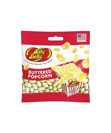 Popcorn Jelly Beans - Gourmet Movie Night Snacks for Boys or Girls - Unique Flavored Candy - Pack of 3 - Buy Online on SooperMarket.com