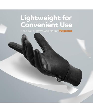 FREETOO Touchscreen Winter Running Gloves Men - Black Medium (1 Pair) - Buy Online on SooperMarket.com