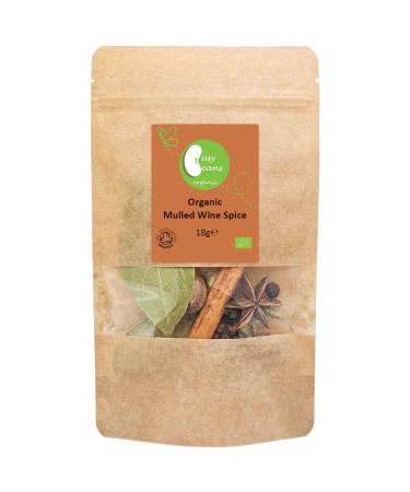 Organic Mulled Wine Spice Mix 18g - Certified Organic- by Busy Beans Organic