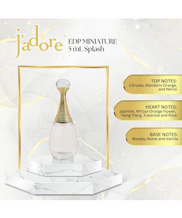J'adore by Christian Dior Perfume for Women EDP Mini Splash 5 ml - Buy Online on SooperMarket.com