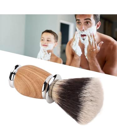 Professional Handmade Men's Shaving Brush - Wooden Handle Beard Razor Brush for Home & Salon Use - Buy Online on SooperMarket.com