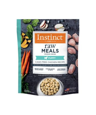 Instinct Freeze Dried Raw Meals Grain Free Recipe Dog Food Chicken 1.5 Pound (Pack of 1)