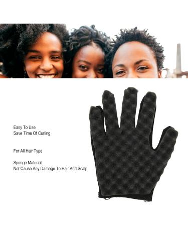 Twist Sponge Set for Afro Hair - Create Perfect Curls, Coils, and Dreadlocks with Sponge Gloves - Buy Online on SooperMarket.com