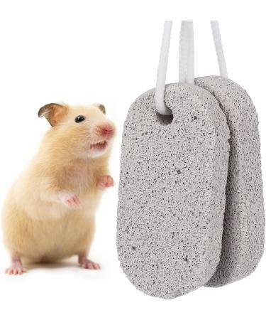 STOBOK 2 Pcs Pet Teeth Grinding Stone Calcium Mineral Stone for Mouse Rabbit Squirrel Hamster Small Pets - Buy Online on SooperMarket.com