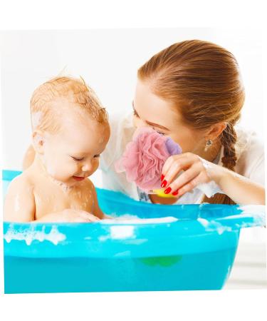 NOLITOY Rainbow Ice Cream Shower Flowers - Reusable Exfoliating Bath Sponges & Loofahs for a Refreshing Shower Experience - Buy Online on SooperMarket.com