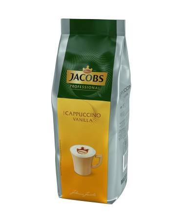 Buy Jacobs Professional Cappuccino Vanilla Instant Coffee 1kg - Premium Soluble Coffee with Vanilla Flavor | International Shipping Available - Buy Online on SooperMarket.com