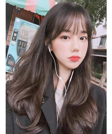 BGHJUE Wig female long hair long curly hair big wave natural full head air Liu Haiquan headgear long hair wig set