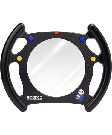 Sparco SPCK1301 Baby Mirror - Wheel Shape | Premium Quality Competition Mirror - Buy Online on SooperMarket.com