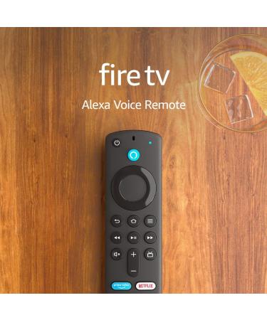 Alexa Voice Remote (3rd Gen) with TV controls, Requires compatible Fire TV device, 2021 release