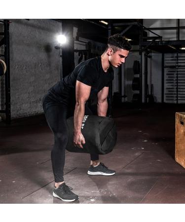 LILYPELLE 200LB Heavy Duty Training Sandbag for Fitness, Cross Training, Military Conditioning - Black - Buy Online on SooperMarket.com