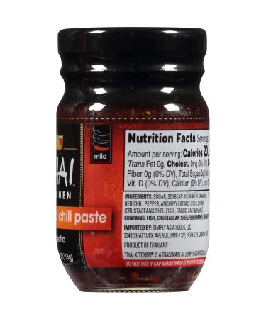 Thai Kitchen Roasted Red Chili Paste - 4 Oz (Pack of 6) | Authentic Flavor for Cooking - Buy Online on SooperMarket.com