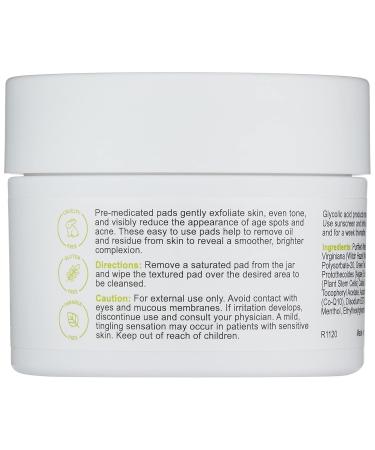 Replenix Glycolix Elite Glycolic Acid Peel Pads - 10% Glycolic Acid, 60 ct - Brightening & Exfoliating Treatment - Buy Online on SooperMarket.com