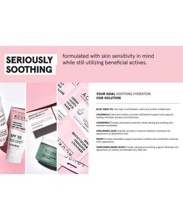 Acure Seriously Soothing Under Eye Hydrogels - Vegan, Soothes Dark Circles, Blue Tansy & Arnica | 0.24 Fl Oz (Pack of 1) - Buy Online on SooperMarket.com