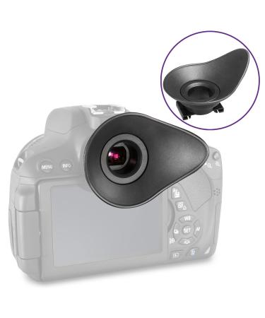 Altura Photo Rubber Eyepiece Eyecup for Canon EOS 90D 80D 77D 70D Rebel T7 T7i T6i T6s T6 SL2 SL3 DSLR Cameras