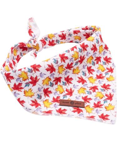 Lionet Paws Dog Bandana - Triangular Headscarf for Small Medium & Large Dogs (L) - Autumn Style - Pack of 1 - Buy Online on SooperMarket.com