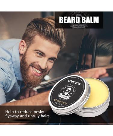 6-in-1 Beard Growth Kit with Oil, Balm, Wash, Brush, Comb & Scissors - Beard Care Gift for Men - Buy Online on SooperMarket.com