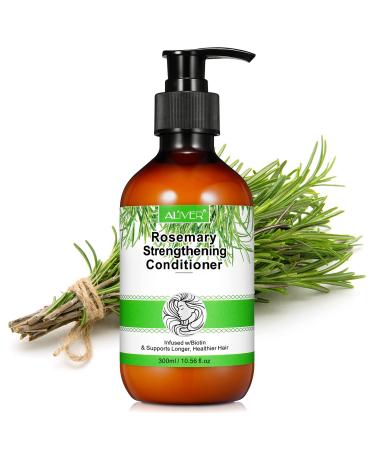 Conditioner Rosemary Strenthening Conditioner Natural Hair Conditioner for Dry Thin and Damaged Hair Balancing Helps in Hair Growth Reduce Hair Loss 300 ml