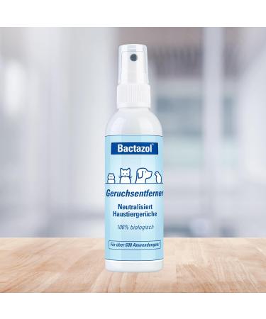 BACTAZOL Odor Remover 80ml - Pet Odor Neutralizer Eco-Friendly Water-Based Formula No Harmful Solvents - 1 Pack - Buy Online on SooperMarket.com