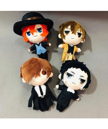 Tongyundacheng Bungo Stray Dogs Dazai Osamu Plush Pillow Doll 20cm - Anime Stuffed Cute Soft Plushie for Decor - Buy Online on SooperMarket.com