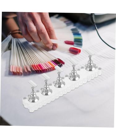 ABOOFAN 1 Set Nail Stands for Press on Nail Stand for Painting Nails Nail Stand for Press on Nail Practice Stand Nail Painting Stand Fake Nail Holder Exercise Rack Symphony Magnet 10.4x3cm As Shown - Buy Online on SooperMarket.com