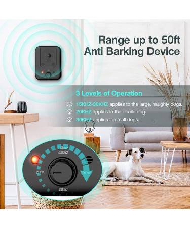 HXWEB PET Anti-Bell Device | Ultrasound Dog Bark Repeller & Trainer | Safe & Effective Outdoor Deterrent for Large Medium & Small Dogs - Buy Online on SooperMarket.com