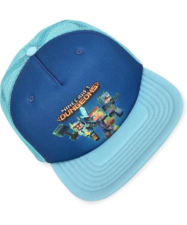 Minecraft Boys Creeper Face Snap Back Hat - Black/Green - Buy Online on SooperMarket.com