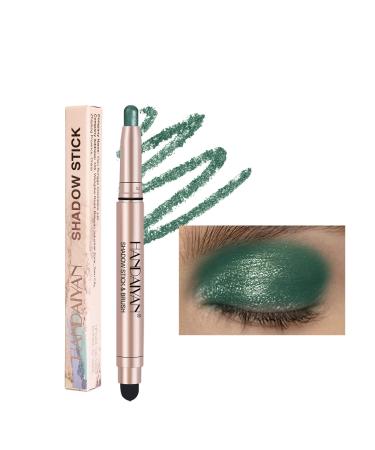 Eyeshadow Stick Double Headed Concealer Highlighter Creamy Waterproof Long Lasting Contouring Portable Makeup Multi-Stick Make up Eyeshadow Pen for Halloween Festival Dadily Eye Makeup (12#)