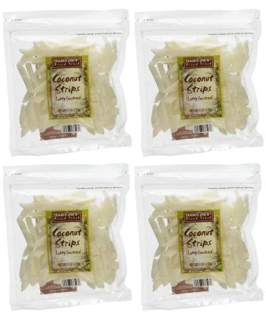 Trader Joe's Coconut Strips (Pack of 4)