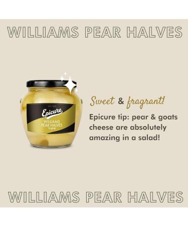 Epicure Pear Halves in Syrup Jar 540g - Premium Quality, Sweet and Juicy - 1 Pack - Buy Online on SooperMarket.com