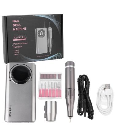 Electric Nail Drill Nail Filer Electric Professional Nail Drill Portable Nail Drill Professional 35000RPM Rechargeable Nail Grinding Polisher for Acrylic Gel Nails (2) Narooten5bmyatq3k-12