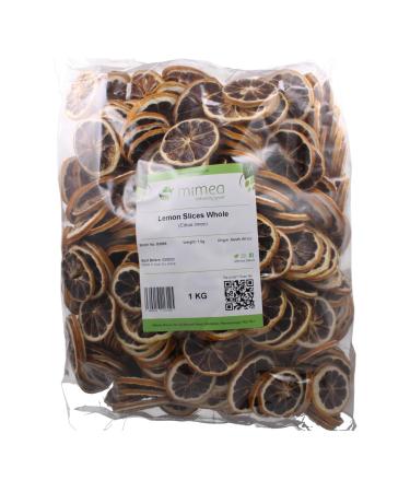 Mimea Lemon Slices Whole | 1kg | Quality Ingredients | Dried Fruit | Natural | No Additives | Cocktails | Garnishes | Baking | Food Grade