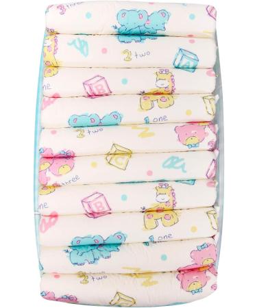 LittleForBig Adult Brief Diapers - Vintage Baby Print 10 Pack | ABDL Diaper Lover Essentials - Buy Online on SooperMarket.com