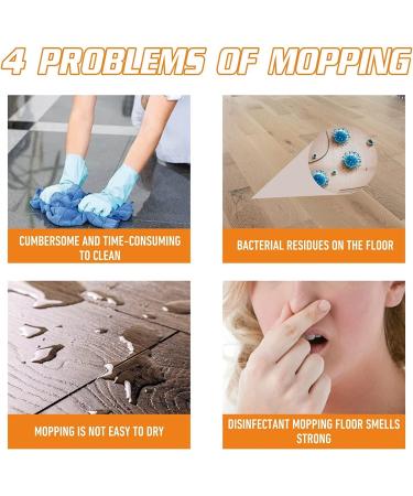 Honifee Floor Cleaner Solution NML Floor Cleaner VML Powerful Decontamination Floor Cleaner Wood Floor Cleaner and Polish All-Purpose Wood Tile Marble Ceramic Floor Cleaner (1 PCS) - Buy Online on SooperMarket.com