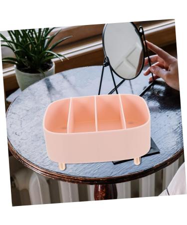 PLAFOPE Makeup Eyeshadow Box Makeup Storage Box Eyeshadow Divided Palettes Holder Divided Makeup Holder Eye Shadow Organizer 20.6X20X8.6CM Pink - Buy Online on SooperMarket.com