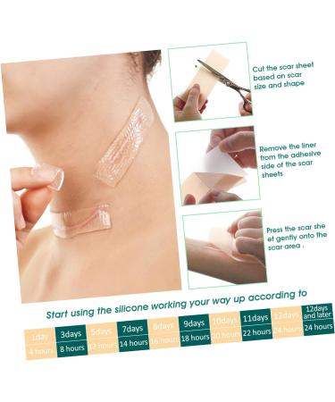 Caesarean Section Scar Cover Up - 4PCS Scar Care Dressings - Buy Online on SooperMarket.com