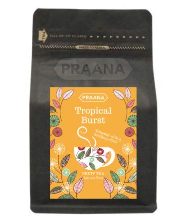 PRAANA TEA Tropical Burst Fruit Tea 100 g