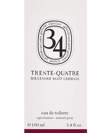 Diptyque 34 Eau De Toilette 100ml Clove Floral Rose 3.4 Ounce - Buy Online on SooperMarket.com